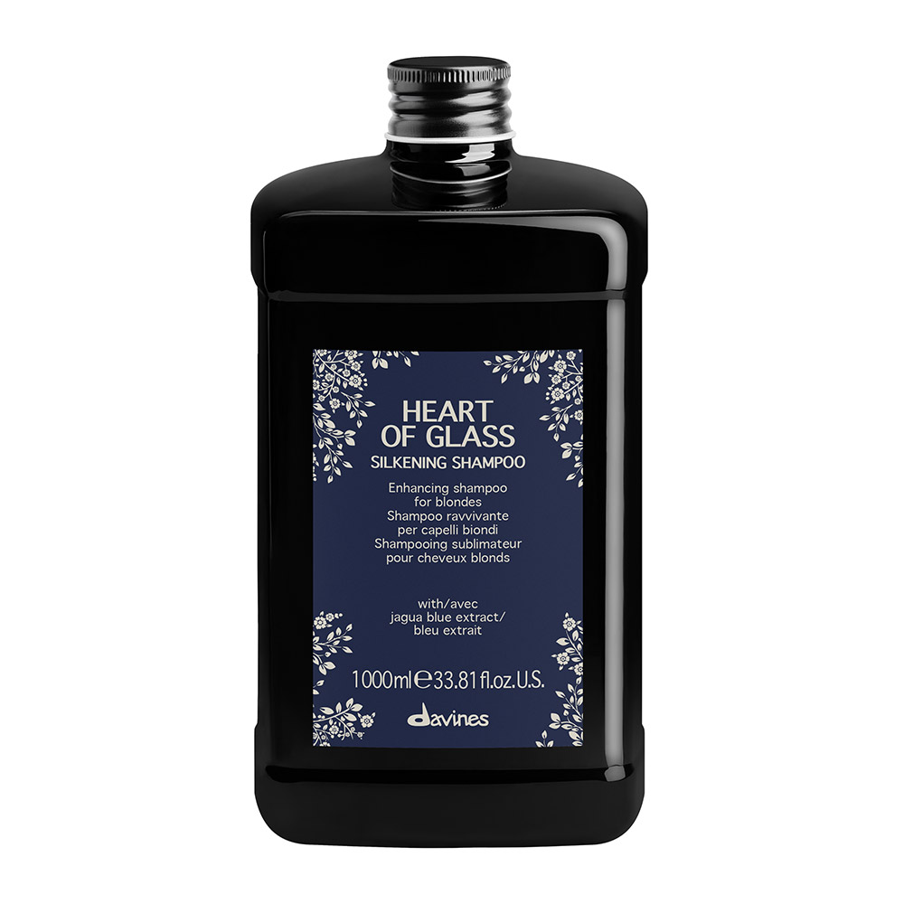 10040041 Davines Heart of Glass Silkening Shampoo - 1000ml