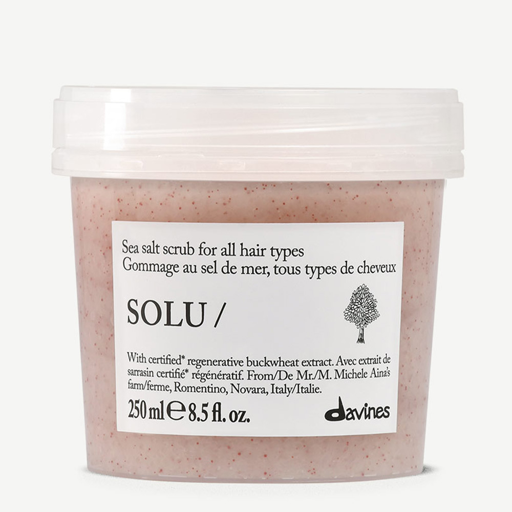Davines SOLU Sea Salt Scrub - 250ml
