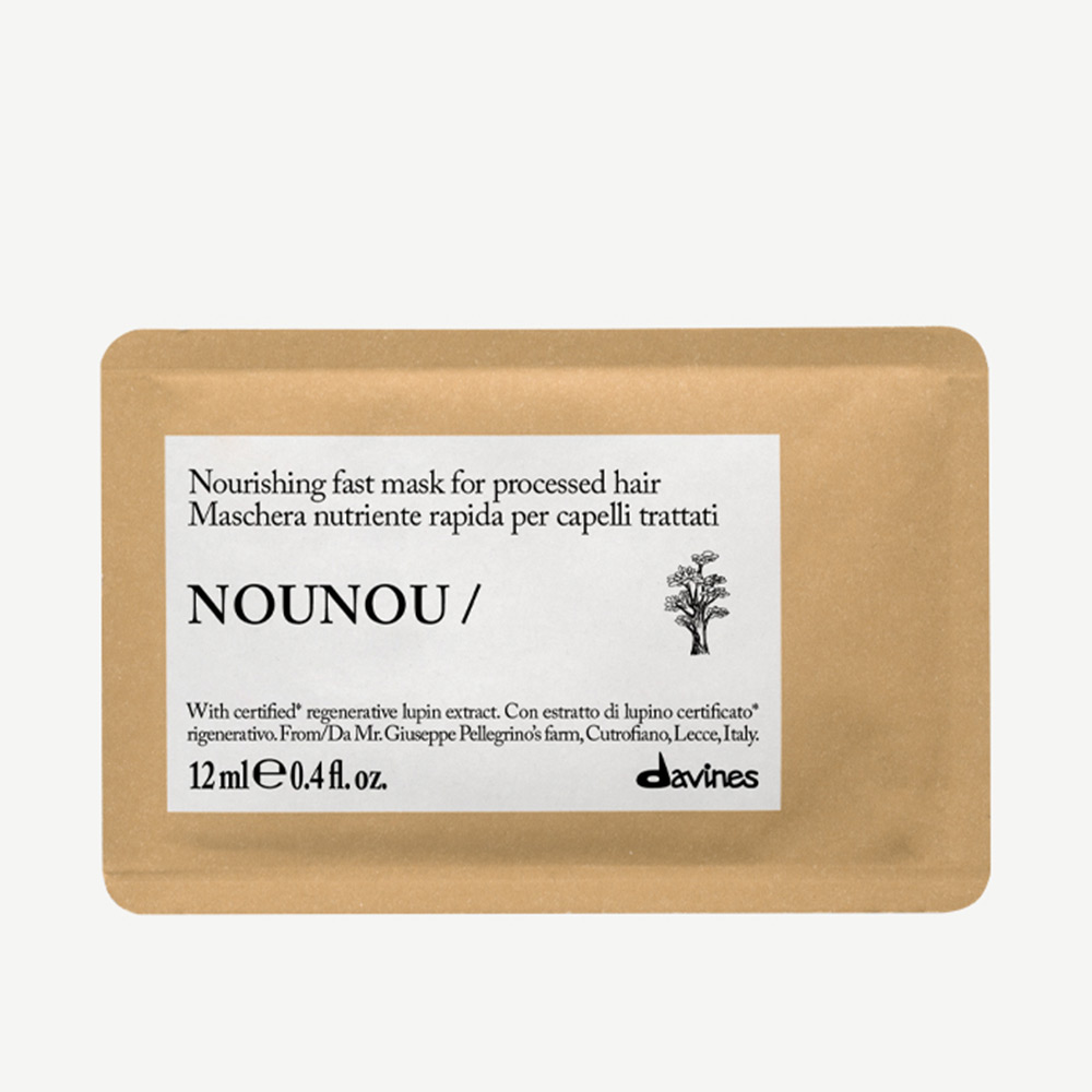 Davines NOUNOU Hair Mask Sachet - 12x12ml