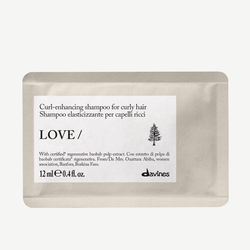 Davines LOVE Curl Shampoo Sachet - 12x12ml