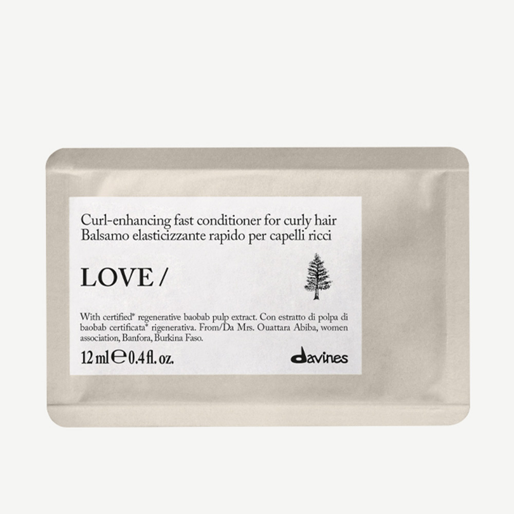 Davines LOVE Curl Conditioner Sachet - 12x12ml