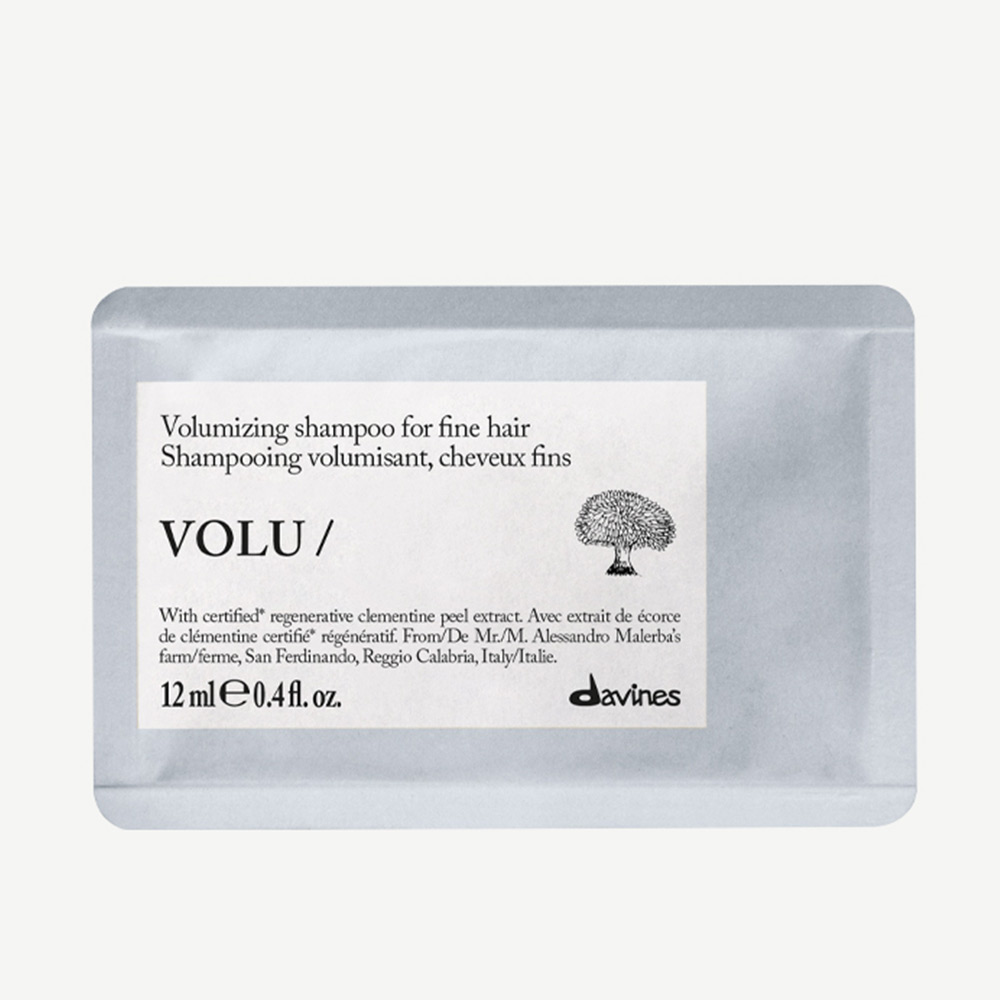 Davines VOLU Shampoo Sachet - 12x12ml