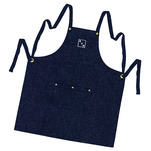 evo denim apron