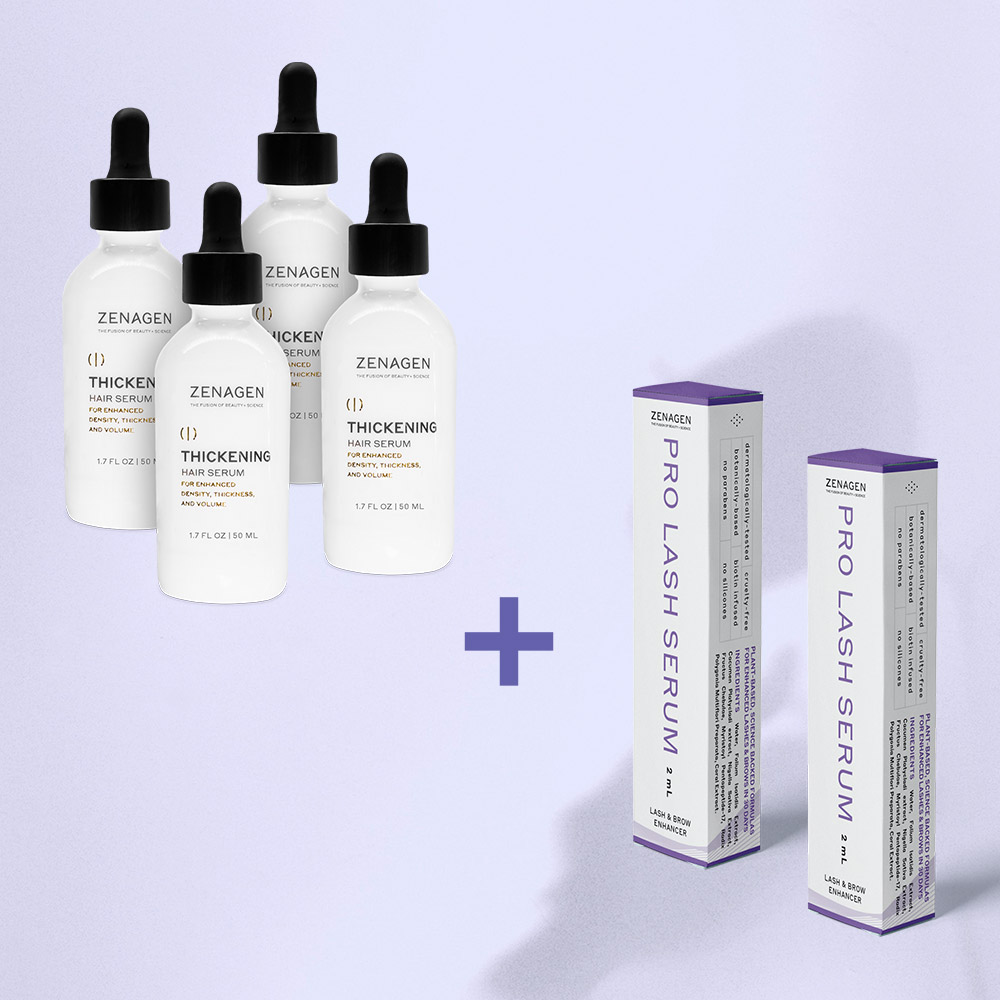 Zenagen Hair + Lash Serum Kit