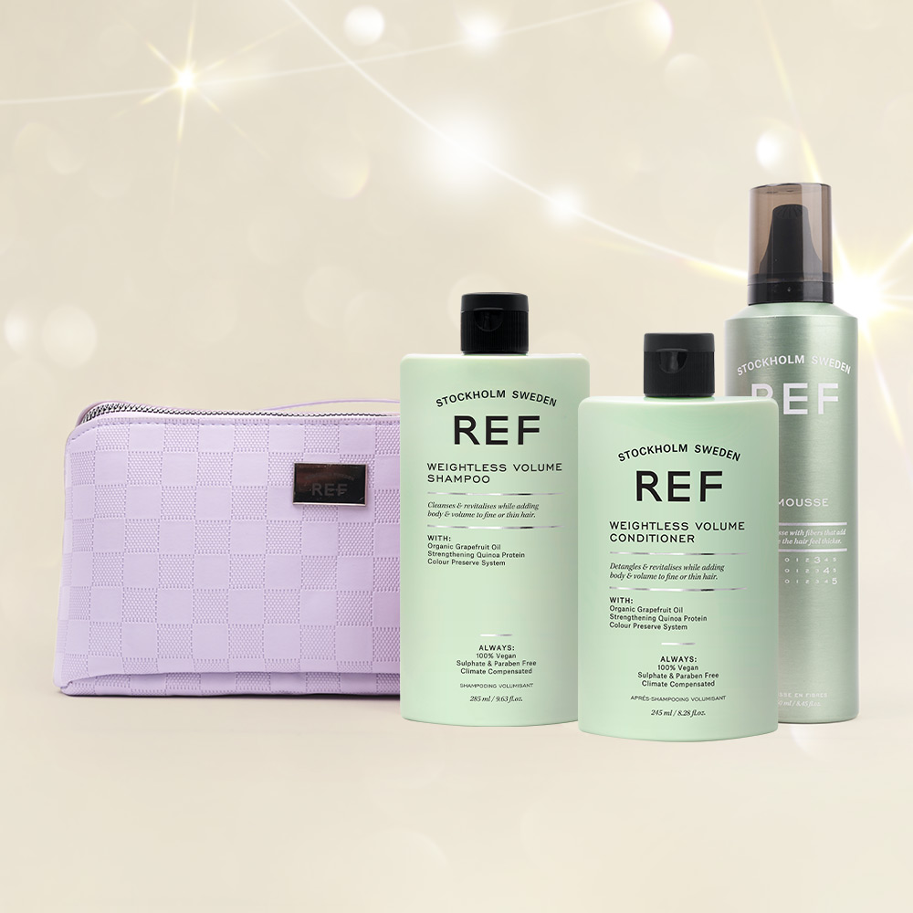 REF Holiday Beauty Bag - Weightless Volume
