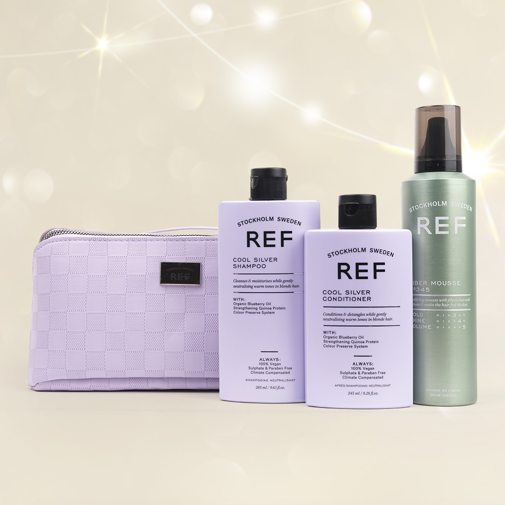 REF Holiday Beauty Bag - Cool Silver