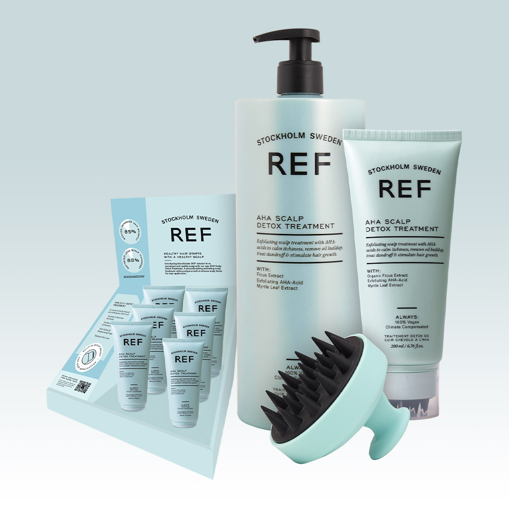 REF AHA Scalp Detox Treatment Intro