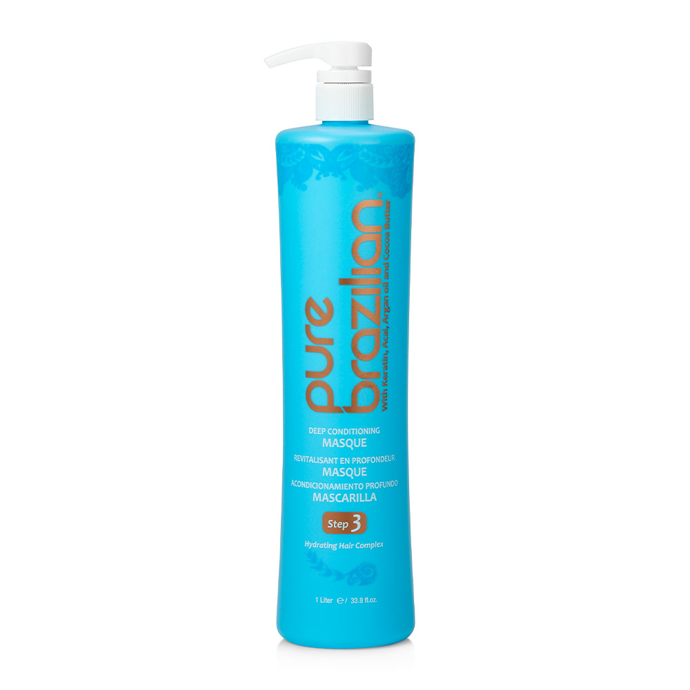 Pure Brazilian Deep Conditioning Masque Step 3 - Liter