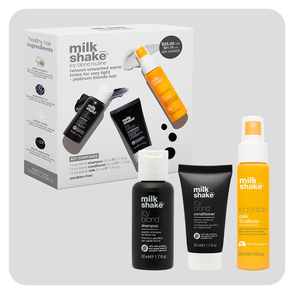 Milk_shake Icy Blond Travel Trio