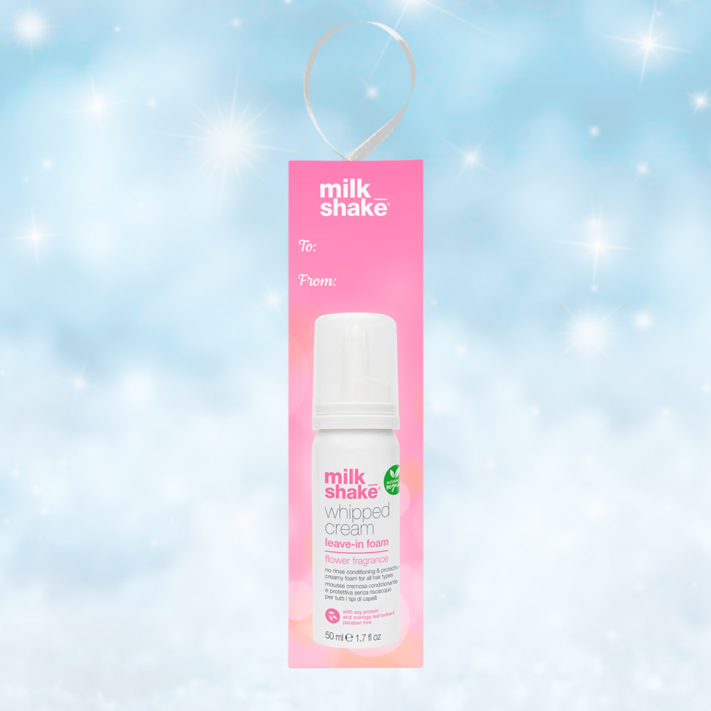 Milk_shake Holiday - Whipped Cream Flower Ornament