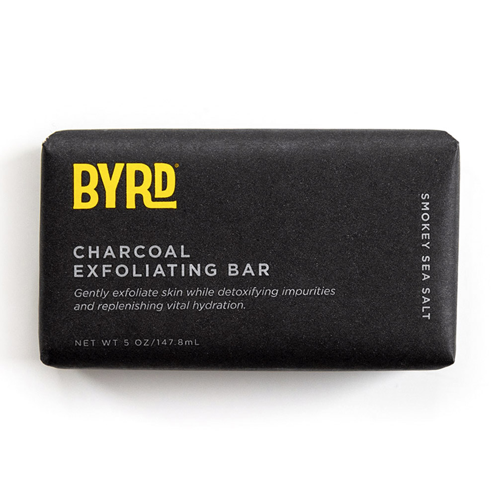 52060002 Byrd Charcoal Exfoliating Bar - 5oz