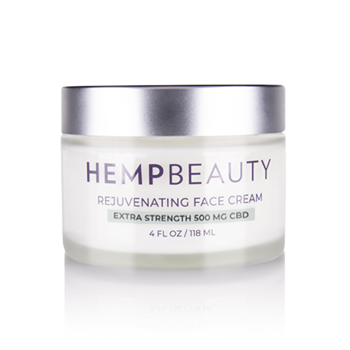HempBeauty Rejuvenating Face Cream 500MG - 4oz