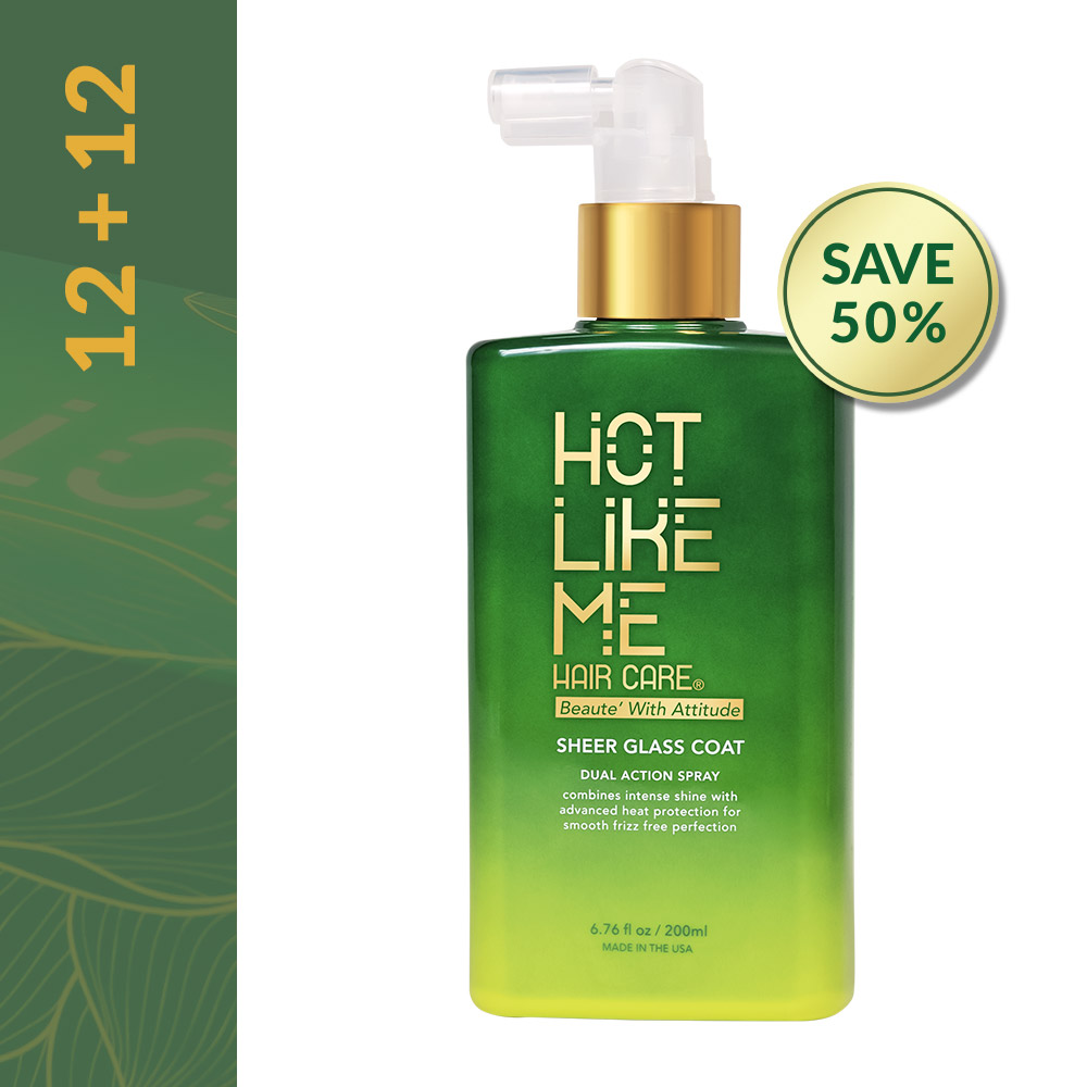 Hot Like Me Sheer Glass Coat 12 +12