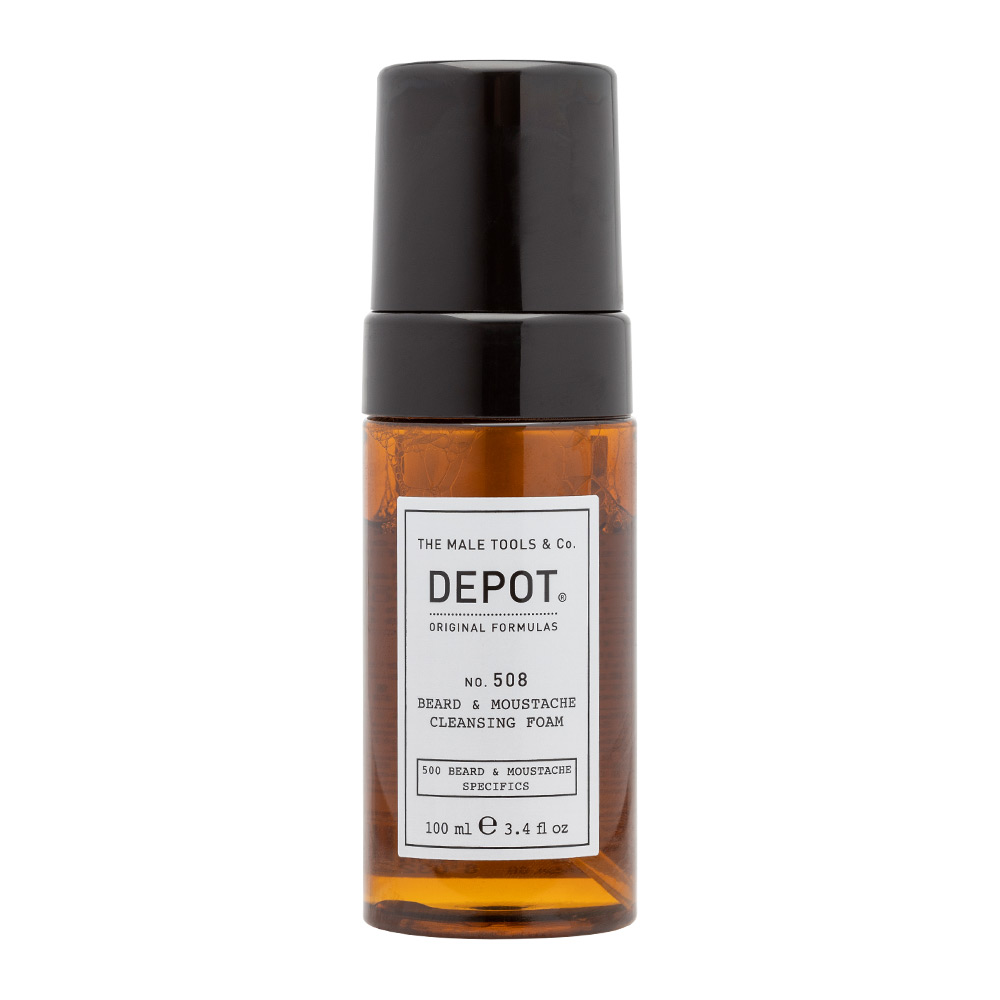 DEPOT NO. 508 Beard &amp; Moustache Cleansing Foam - 100ml