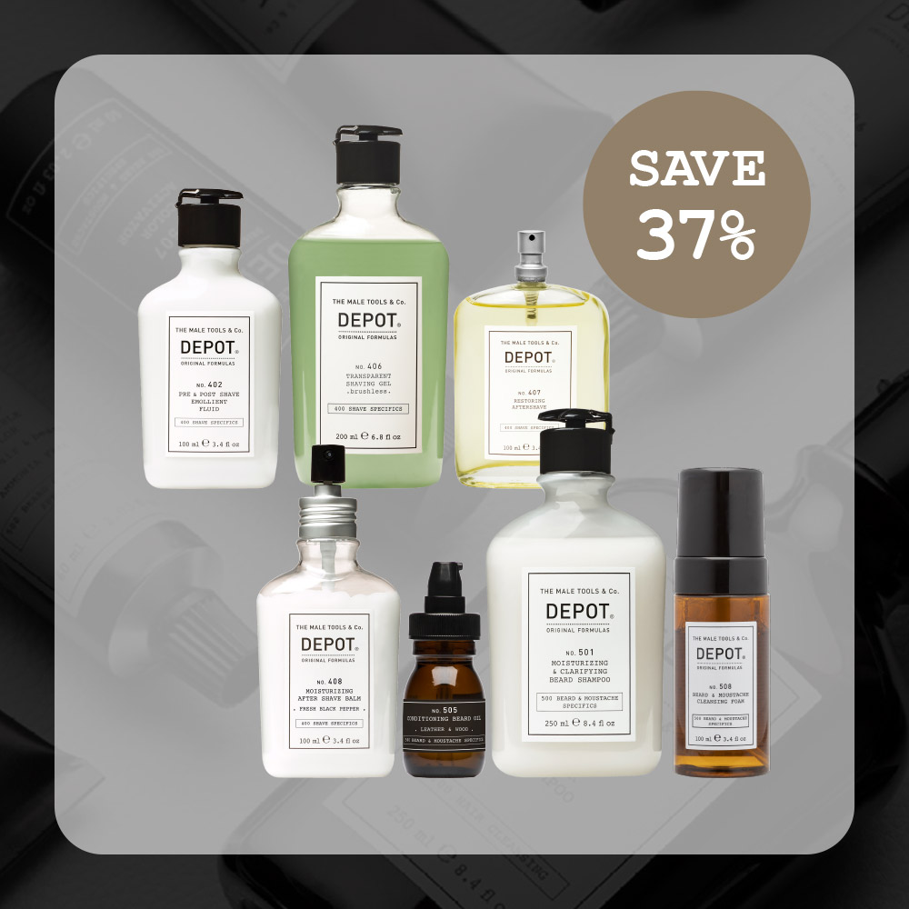 DEPOT Shave &amp; Beard Try Me Kit