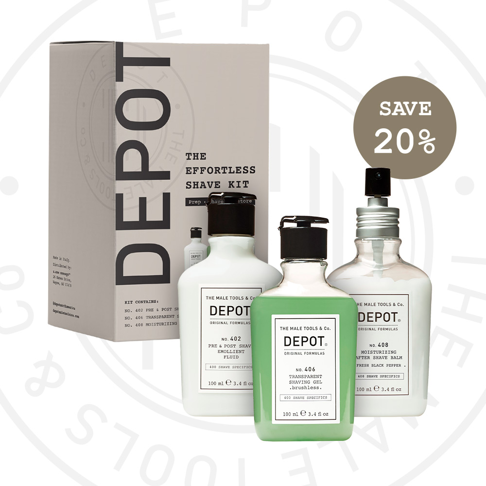 Depot Effortless Shave Kit