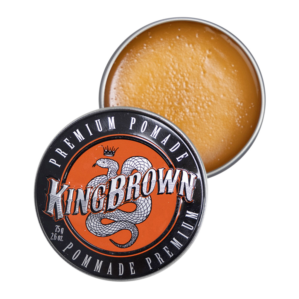 68070002 King Brown Premium Pomade - 2.6oz