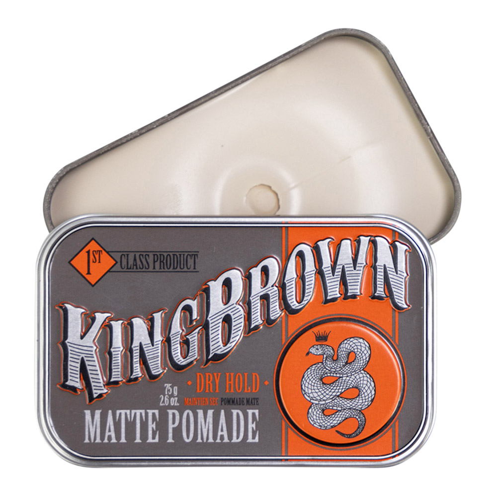 68070003 King Brown Matte Pomade - 2.6oz