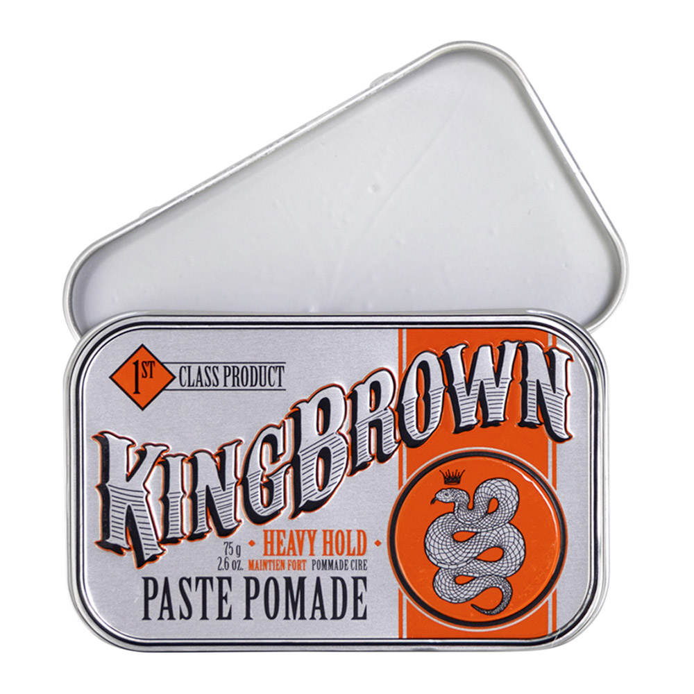 68070006 King Brown Paste Pomade - 2.6oz