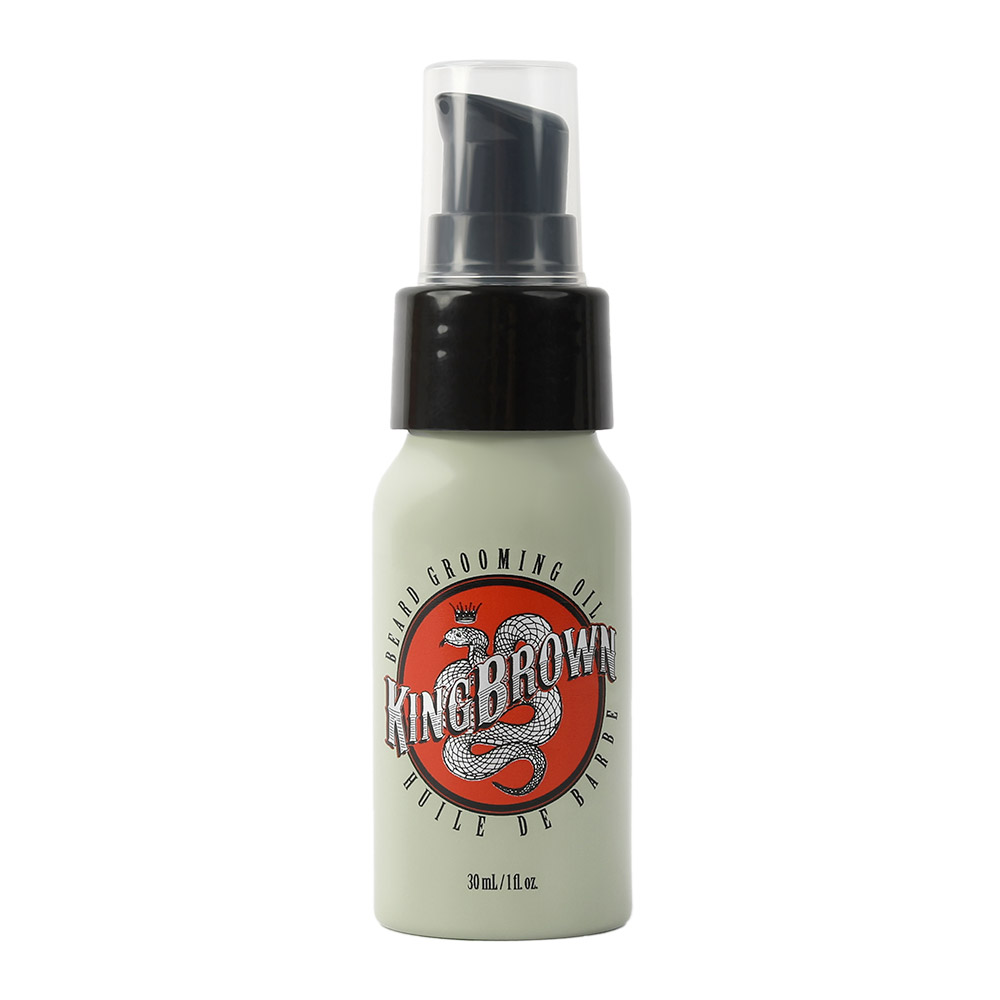 68070009 King Brown Beard Grooming Oil - 1oz