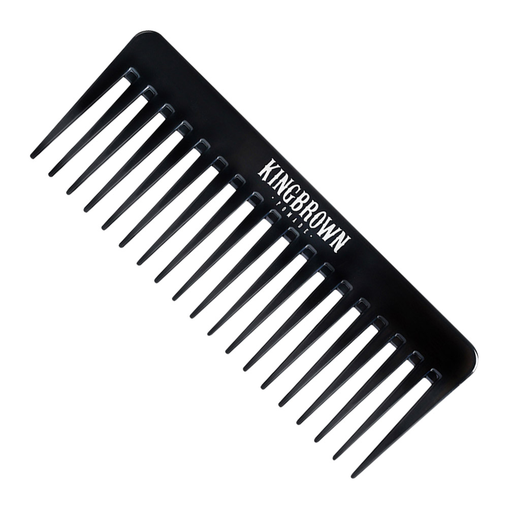 King Brown Black Texture Comb