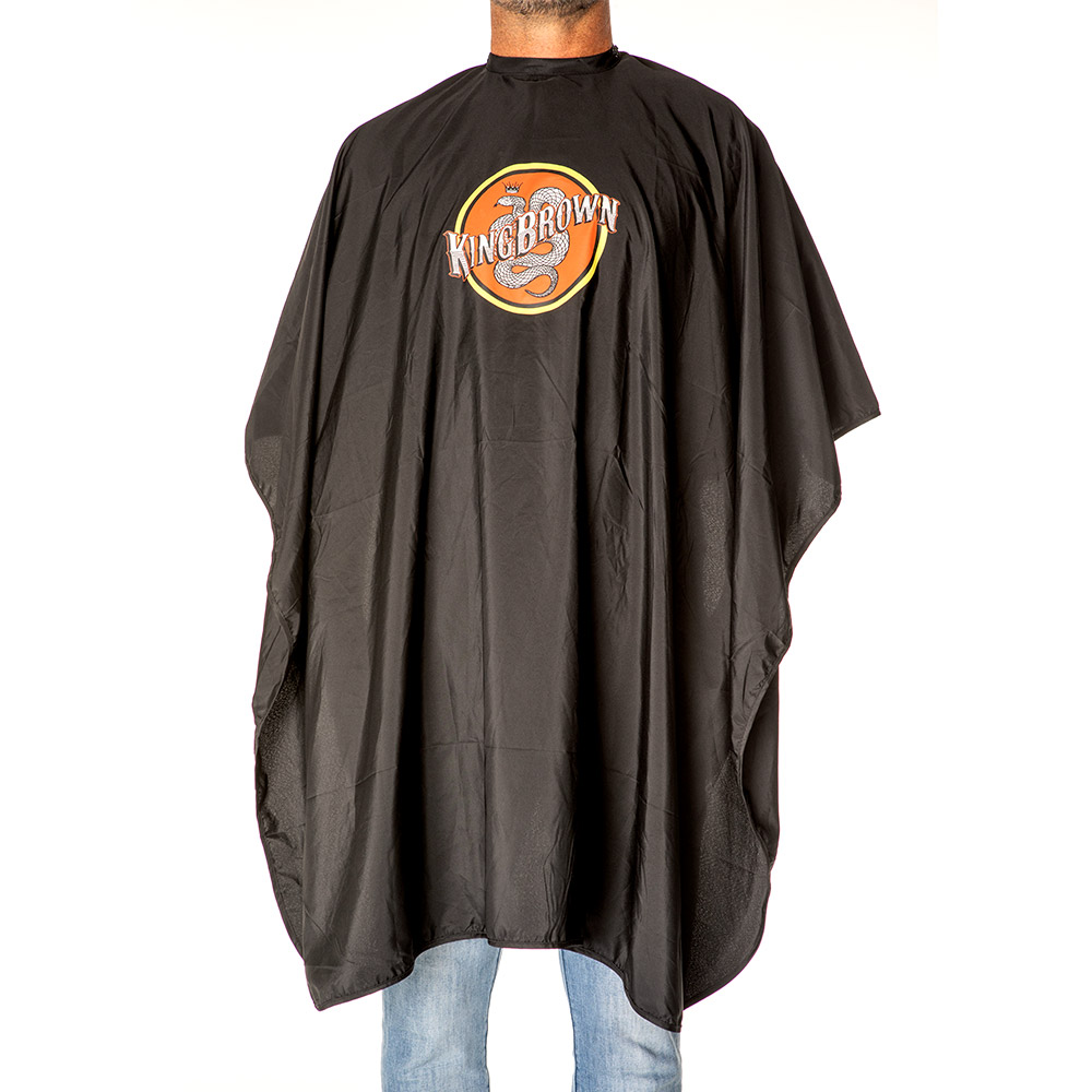 King Brown Barber Cape