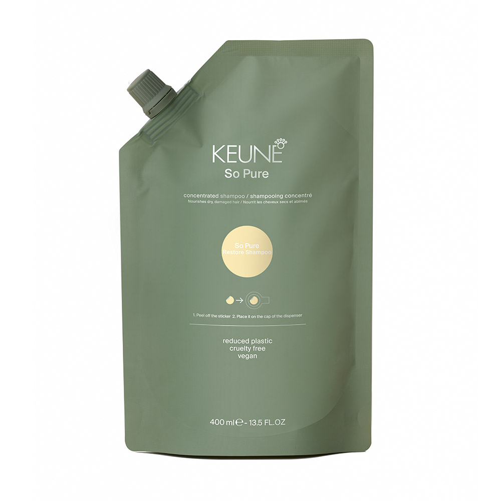 71043804 Keune So Pure Restore Shampoo Refill - 400ml