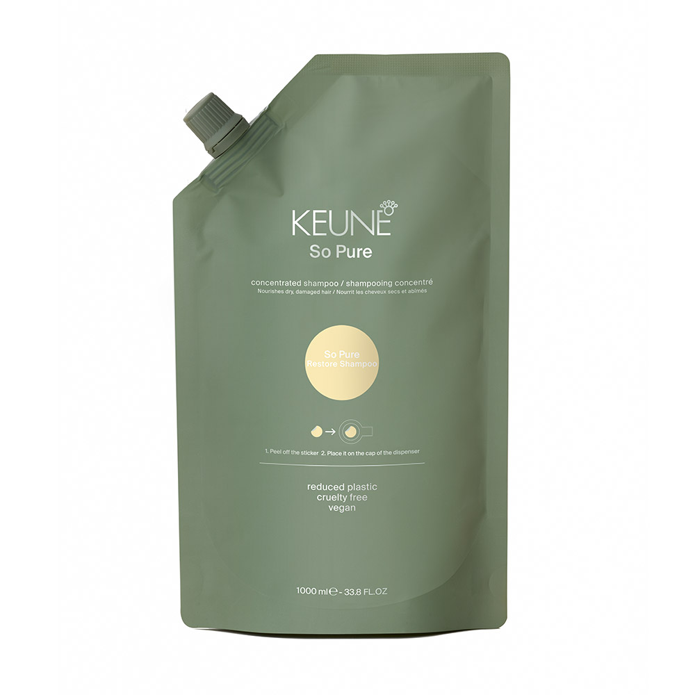 71043805 Keune So Pure Restore Shampoo Refill - 1000ml