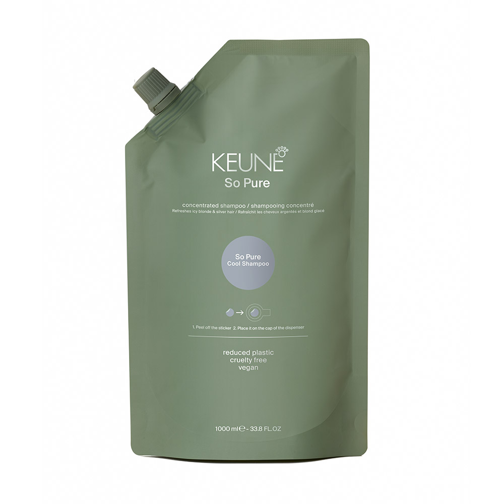 71043813 Keune So Pure Cool Shampoo Refill - 1000ml