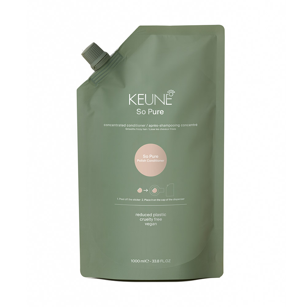 Keune So Pure Polish Conditioner Refill - 1000ml