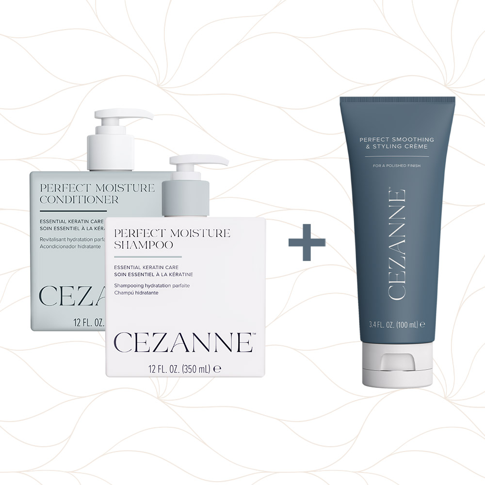 Cezanne Hair Care Trio - Perfect Moisture
