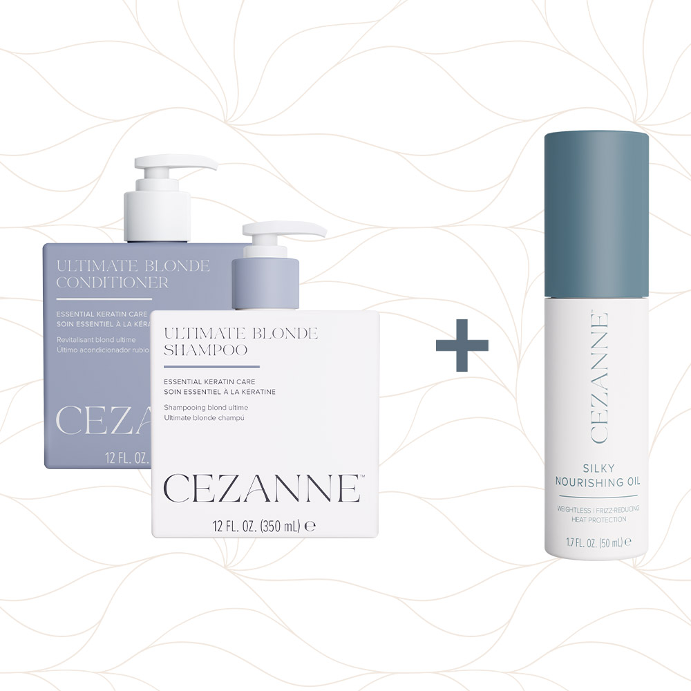 Cezanne Hair Care Trio - Ultimate Blonde