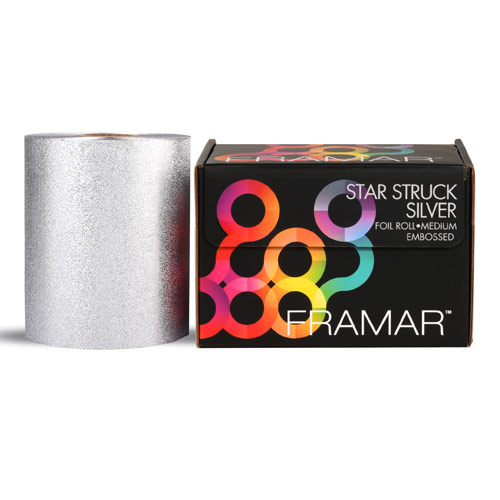 Framar Embossed Roll Silver