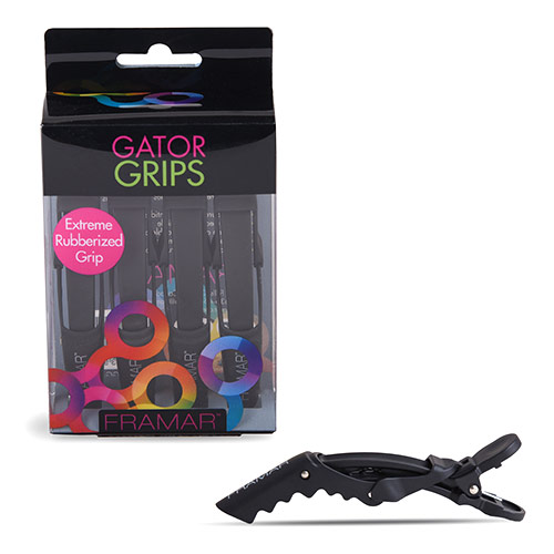 78080015 Framar Gator Grips Black 4pk