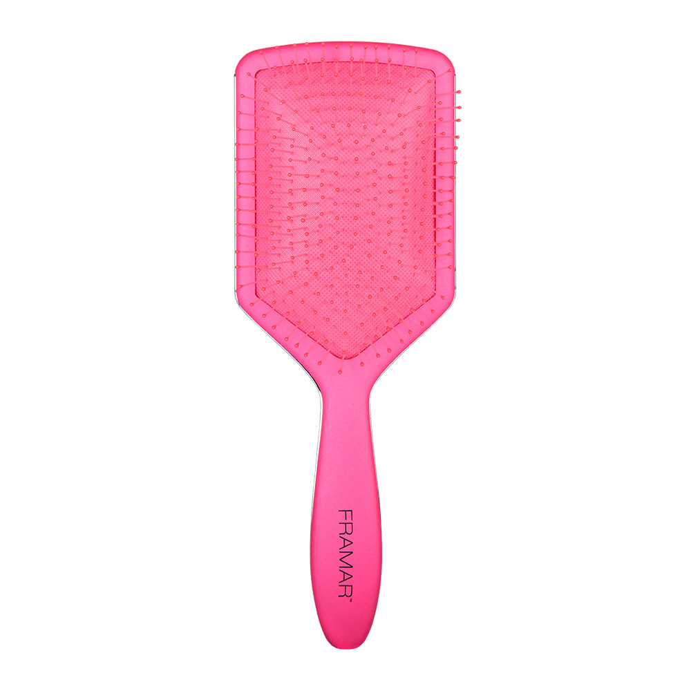 78080050 Framar Paddle Brush - Pinky Swear