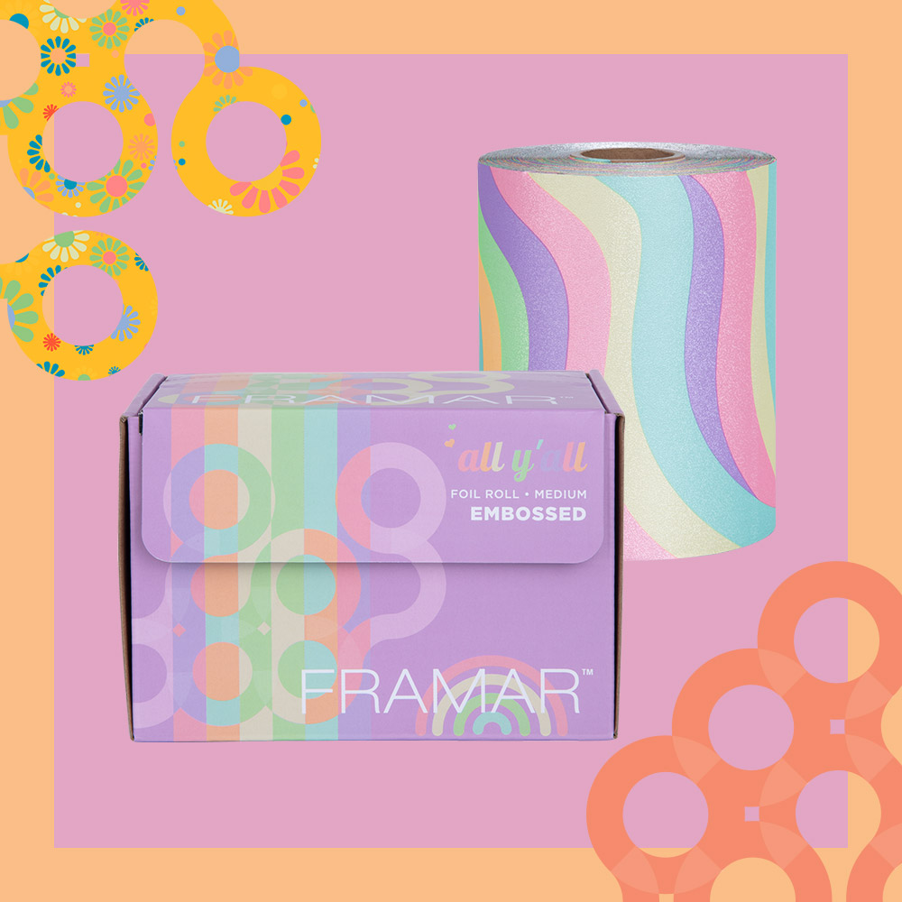 Framar All Y'all - Pastel Embossed Roll