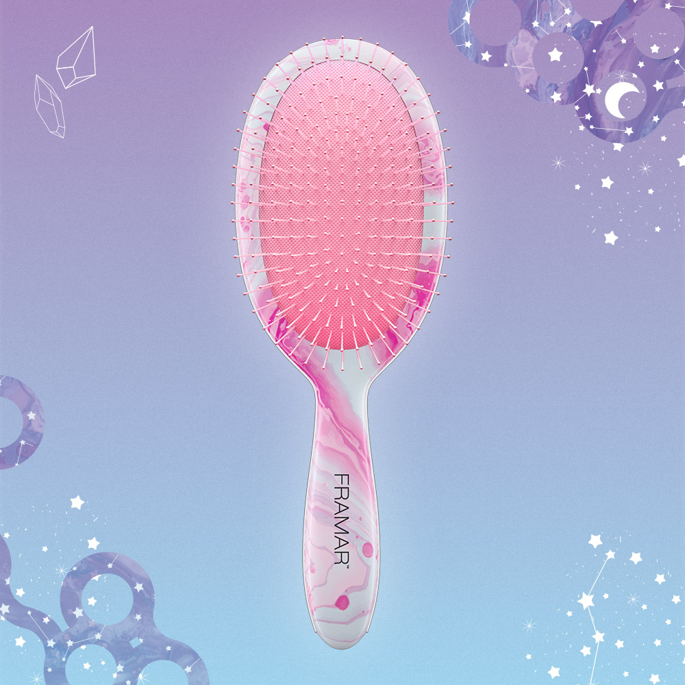 Framar Moonstone Detangle Brush - Opal