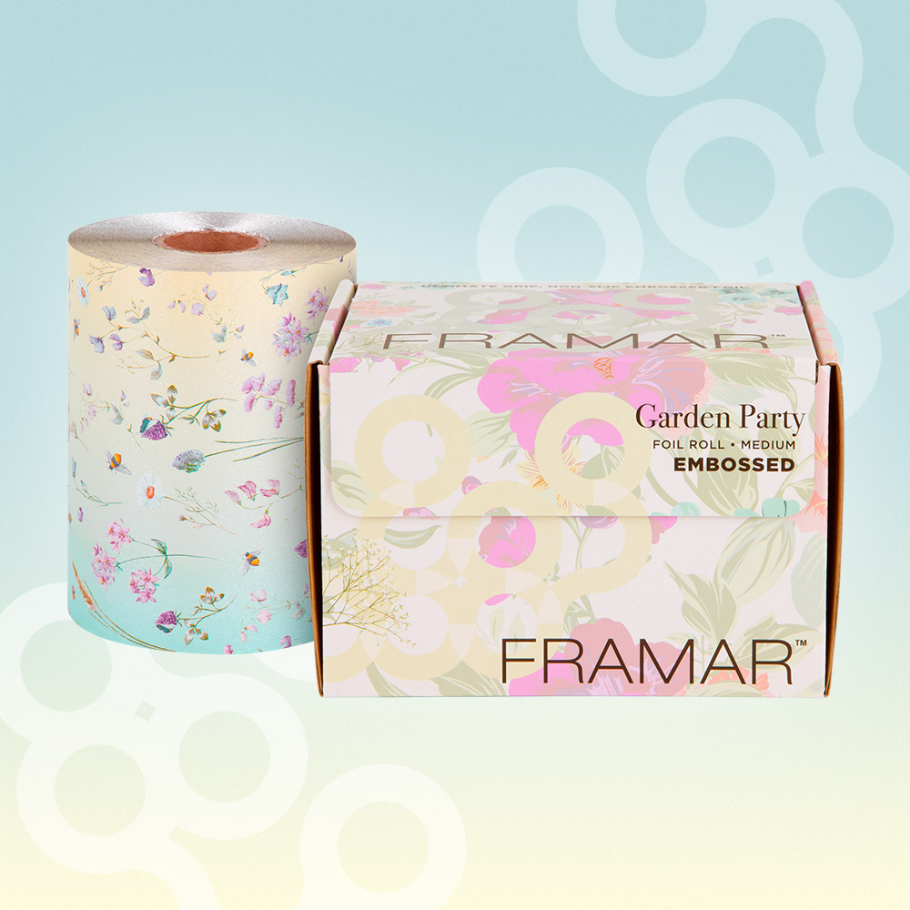 Framar Garden Party Embossed Foil Roll