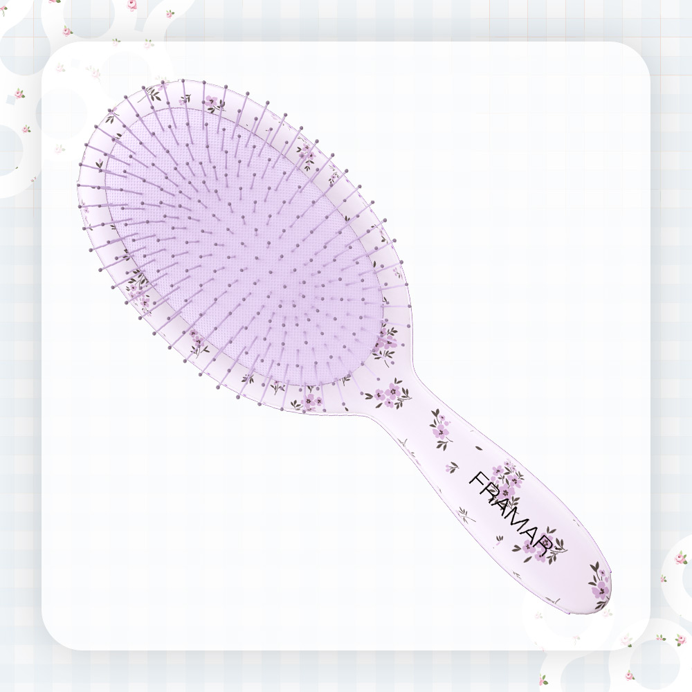Framar Country Charm Detangle Brush - Meadow