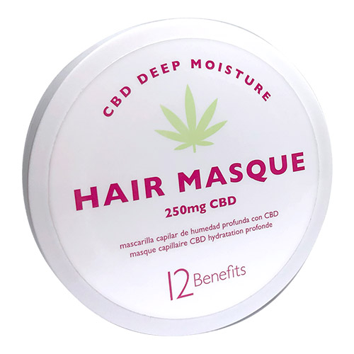12 Benefits CBD Hair Masque 4oz