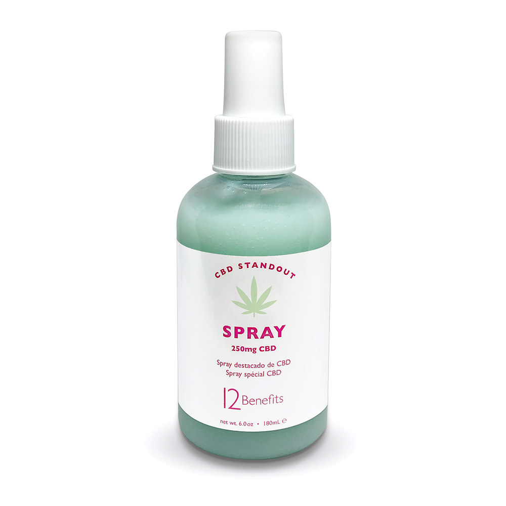 12 Benefits CBD Standout Spray 6oz