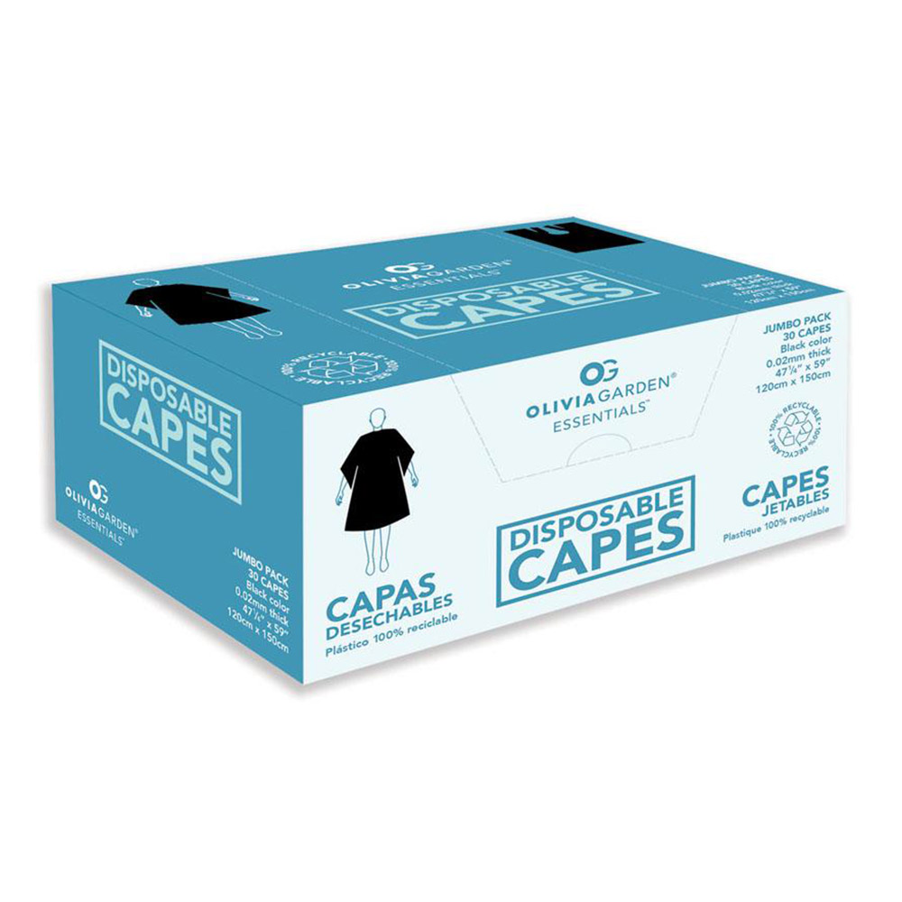 80152002 Olivia Garden Disposable Capes - 30pk