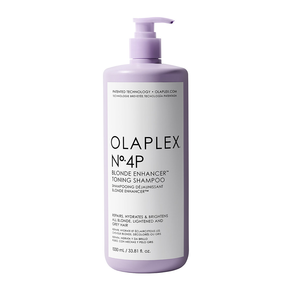 Olaplex No.4P Blonde Enhancer Toning Shampoo - Liter