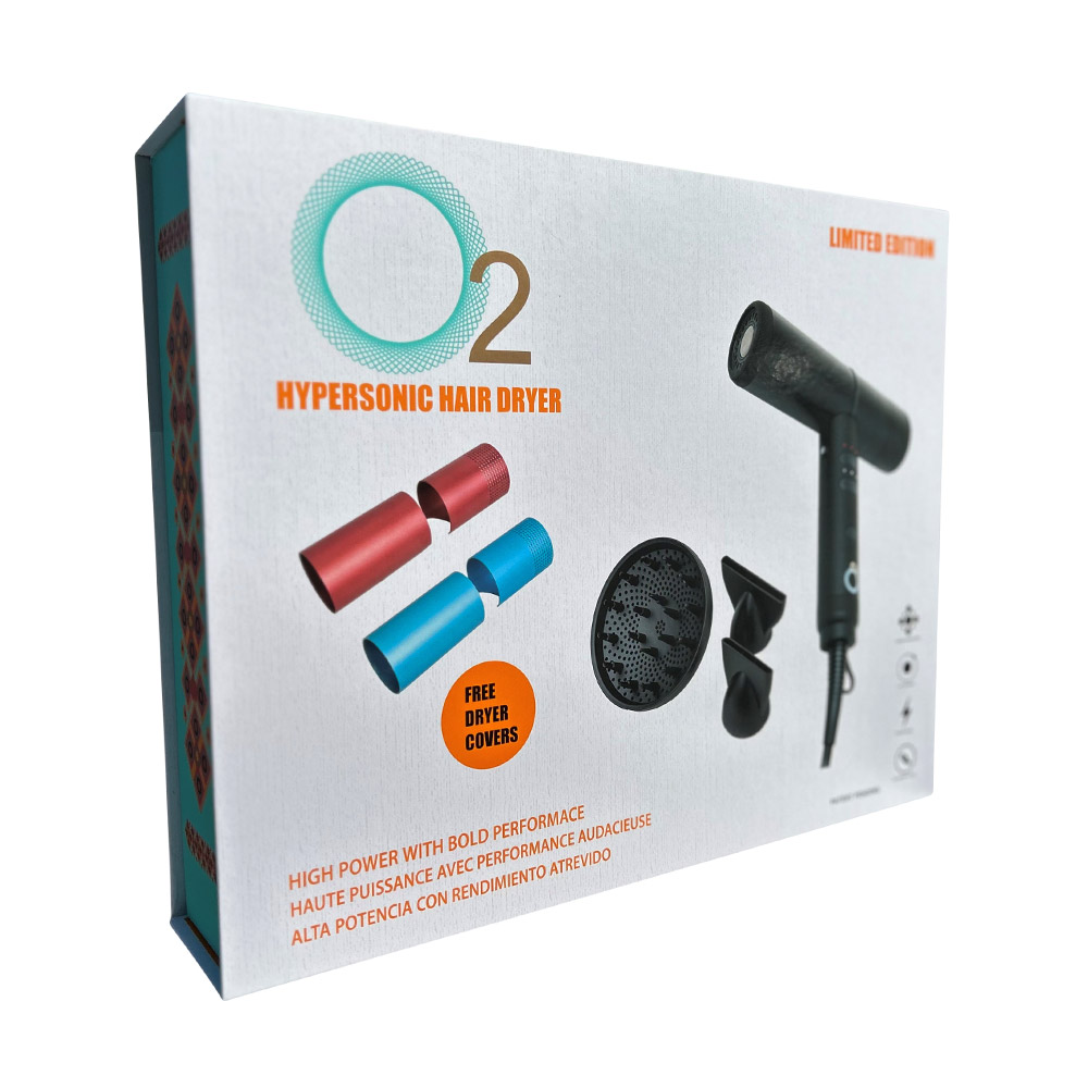 84100001 O2 Hypersonic Hair Dryer - Limited Edition Kit