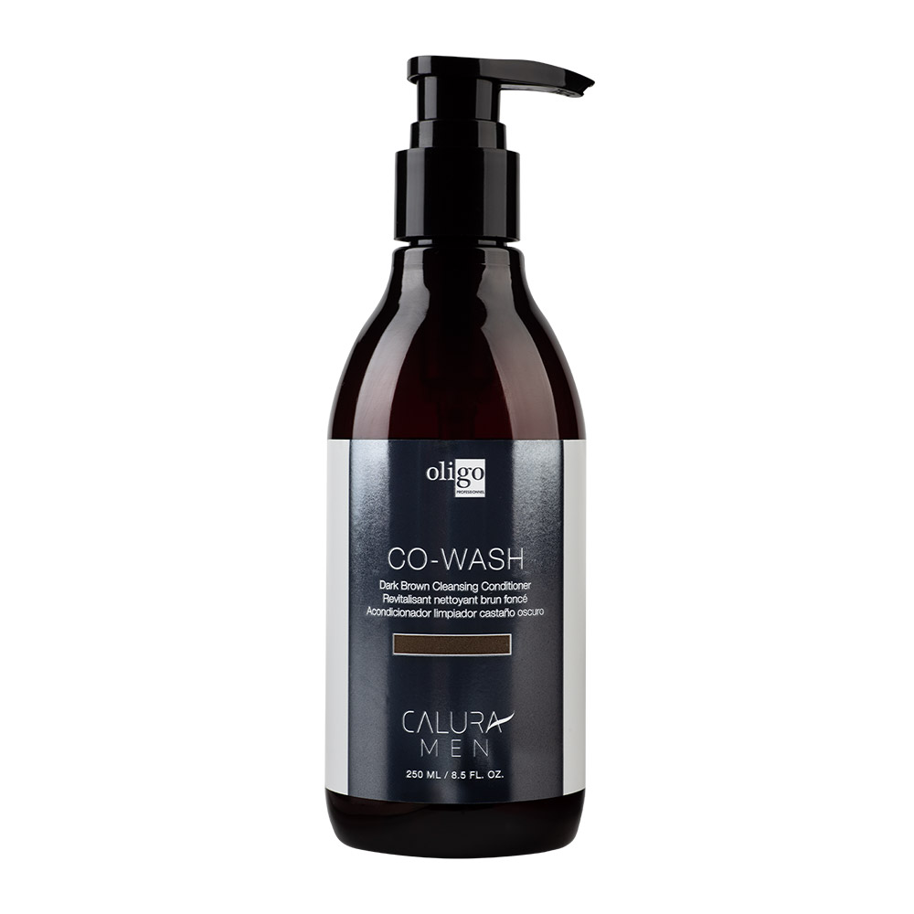 Calura Gloss Men Co-Wash Dark Brown - 8.5oz