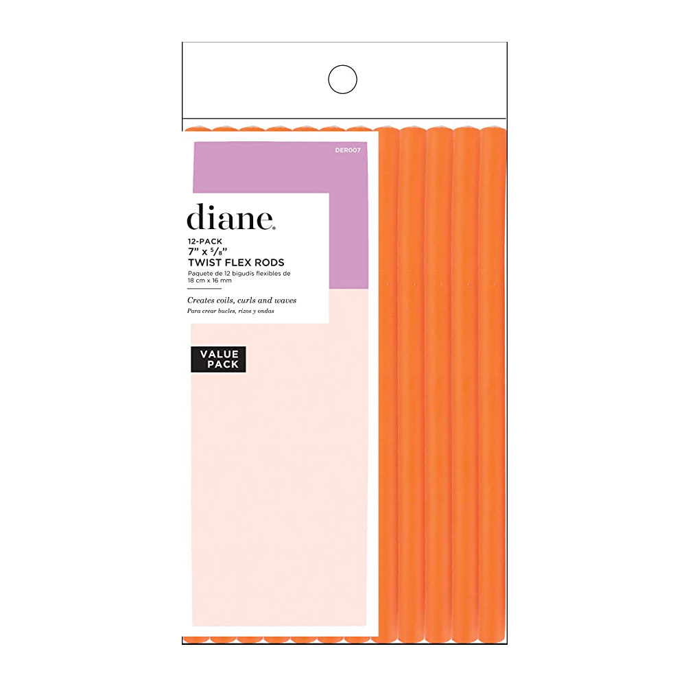 Diane Twist-Flex Rod 5/8" Orange - 12pk