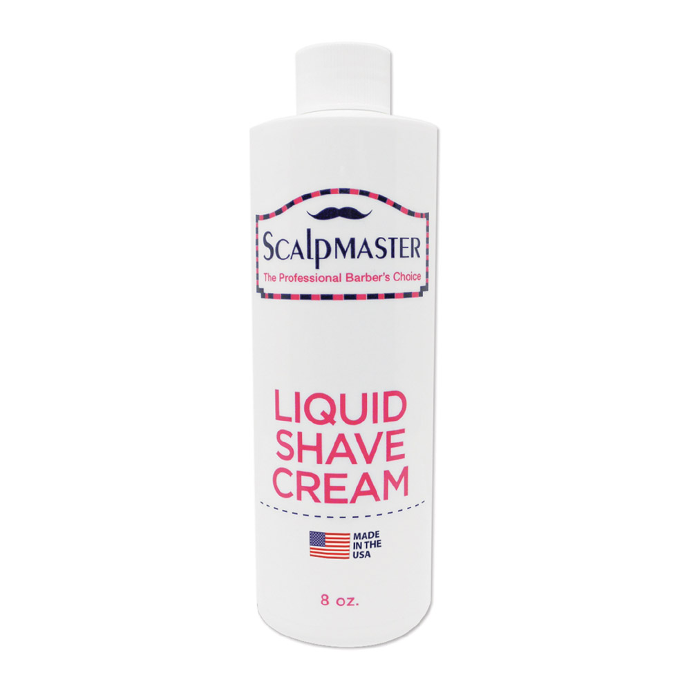 Scalpmaster Liquid Shave Cream - 8oz