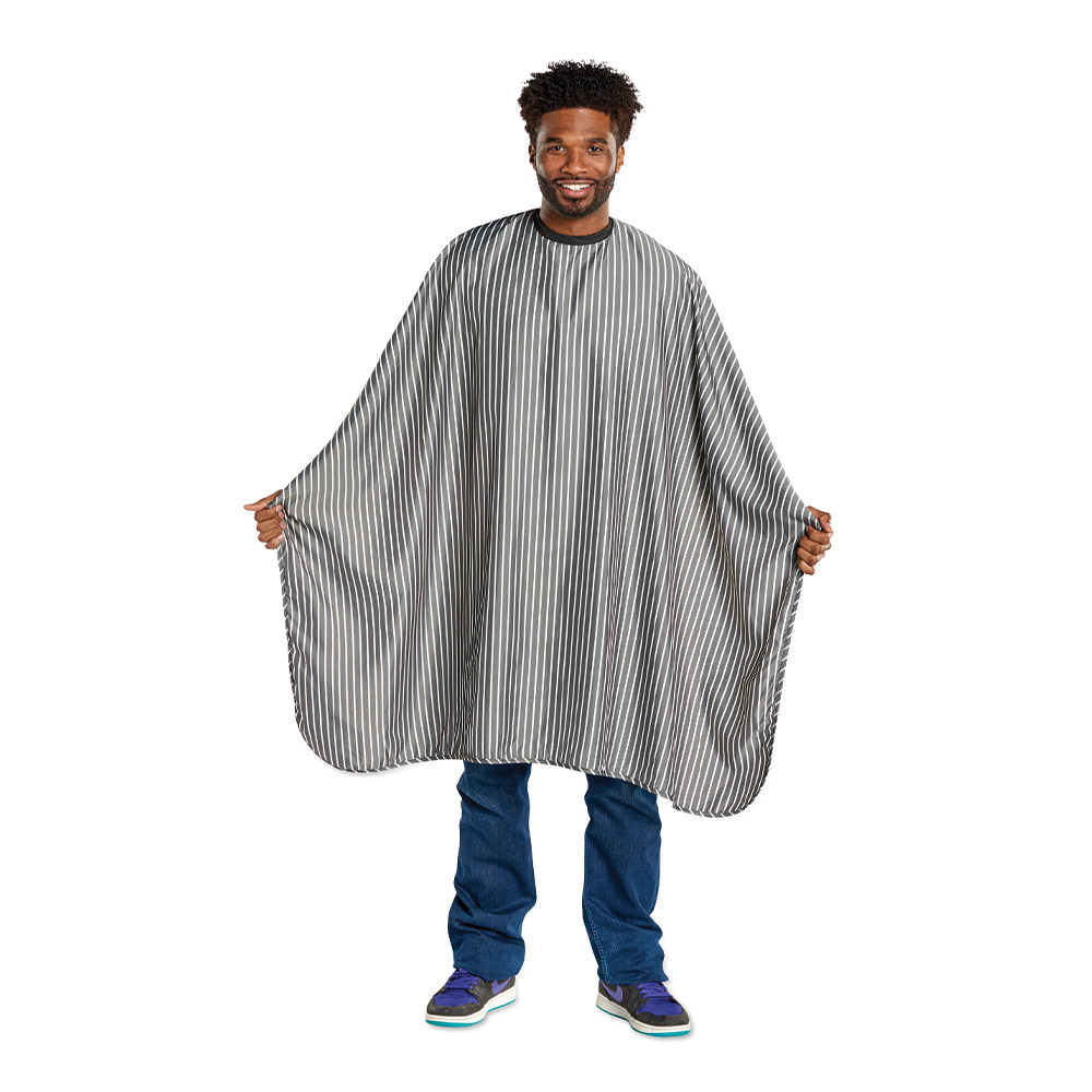 Scalpmaster Striped Barber Cape