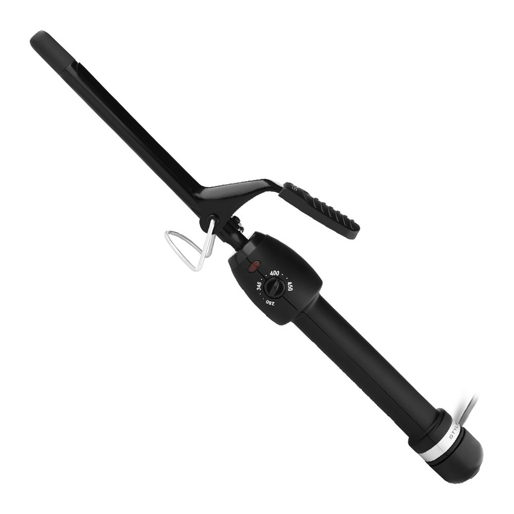 StyleCraft Stay-Temp Ceramic Curling Iron - .50"