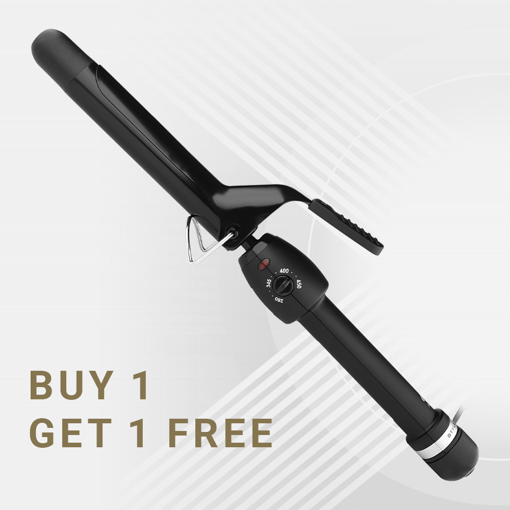StyleCraft Stay-Temp Ceramic Curling Iron BOGO Deal